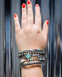 Sierra Stackable Stretch Bracelet - Bracelet Set - Faux Navajo Pearls  - Bronco Western Supply Co.