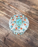Tough 1 - Turquoise Stones Trinket Box