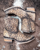 Whiskey Leopard Corral Boots