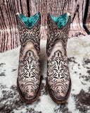 Sundance Scroll Corral Boots