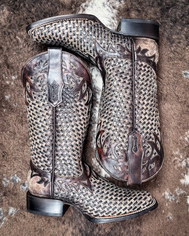 Chocolate Canyonette Corral Boots