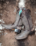 Chocolate Canyonette Corral Boots