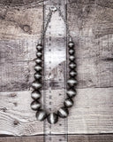 The Laredo Strand Fashion Necklace - Silver