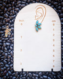 Brooks Stud Earrings - Western Jewelry - Faux Turquoise - Bronco Western Supply Co.