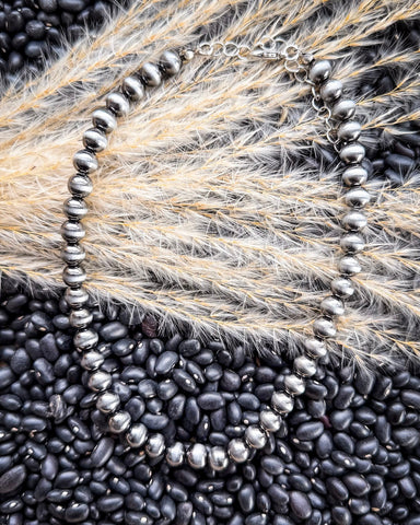 Jenna Navajo Style Pearl Necklace - Natural - Western Jewelry - Bronco Western Supply Co.