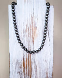 Jenna Navajo Style Pearl Necklace - Natural - Western Jewelry - Bronco Western Supply Co.
