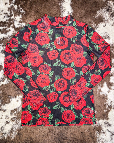 Rose of My Heart - Mesh Top - Sterling Kreek - Bronco Western Supply Co.