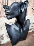 Dina - Stud - Earring Set - Silver - Turquoise - Western Jewelry - Bronco Western Supply Co.