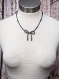 Susannah - Navajo Style - Beaded - Bow Necklace - Western Jewelry - Bronco Western Supply Co.