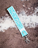 Myra Bag - Tampico Trails - Key Fob - Turquoise - Accessory - Bronco Western Supply Co.