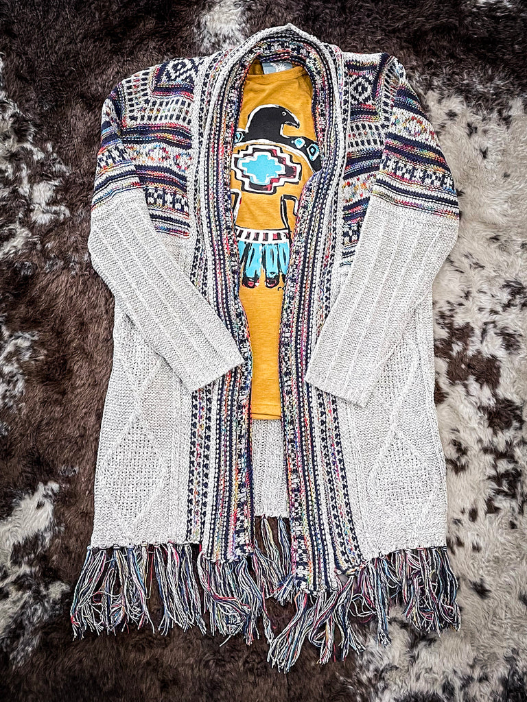 Aztec deals duster cardigan