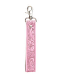 Myra Bag - Blooming Meadows - Key Fob - Pink - Accessory - Bronco Western Supply Co.