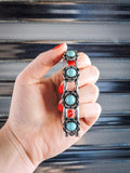 Annie Stackable Fashion Stretch Bracelet - Jewelry - Blue Tortoise - Bronco Western Supply Co.