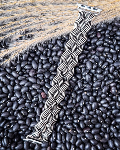 Apple Watch Fashion Band - Time Braid - Accessories - Blue Tortoise - Bronco Western Supply Co.