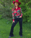 Black Boot Stitch Trouser - Apparel - Cowgirl Tuff Company - Bronco Western Supply Co.