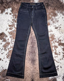 Black Boot Stitch Trouser - Apparel - Cowgirl Tuff Company - Bronco Western Supply Co.