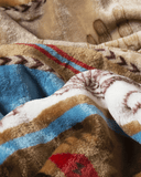 Cactus Stripe Travel Blanket - Home Decor - Carstens - Bronco Western Supply Co.