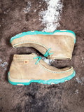 Casey Twisted X Chukka Driving Moc - Bomber & Turquoise - Women's Shoes - Twisted X - Bronco Western Supply Co.