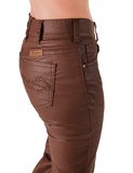 Cowgirl Tuff Brown Sugar Pull - On Trouser Jeans - Apparel - Cowgirl Tuff Company - Bronco Western Supply Co.