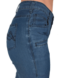 Cowgirl Tuff Dark UltraBreathe Bootcut Jeans - Apparel - Cowgirl Tuff Company - Bronco Western Supply Co.
