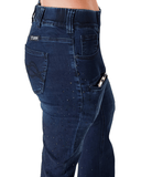 Cowgirl Tuff Pull - On Sapphire Bling Trouser - Apparel - Cowgirl Tuff Company - Bronco Western Supply Co.