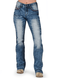 Cowgirl Tuff Red Roan Bootcut Jeans - Apparel - Cowgirl Tuff Company - Bronco Western Supply Co.