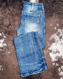 Cowgirl Tuff - Tuff Competitor Mid - Rise Bootcut Jeans – Medium Wash with Triple Stitch Detail - Apparel - Cowgirl Tuff Company - Bronco Western Supply Co.