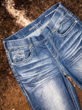 Cowgirl Tuff UltraBreathe Shattered Pull - On Trouser Jeans - Apparel - Cowgirl Tuff Company - Bronco Western Supply Co.