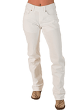 Cowgirl Tuff White Pull - On Bootcut Jeans - Apparel - Cowgirl Tuff Company - Bronco Western Supply Co.