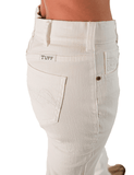 Cowgirl Tuff White Pull - On Bootcut Jeans - Apparel - Cowgirl Tuff Company - Bronco Western Supply Co.