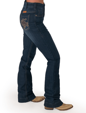 Cowgirl Tuff Wild & Wooly Relaxed Bootcut Jeans - Apparel - Cowgirl Tuff Company - Bronco Western Supply Co.