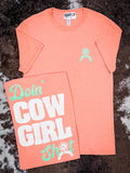 Doin' Cowgirl Sh*t Tee - Coral - Apparel - Bronco Western Supply Co. - Bronco Western Supply Co.