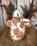 Georgina Slipper in Cream and Tan by Very G - Women's Shoes - Very G - Bronco Western Supply Co.