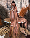 Loralei Hair on Hide Fringe Crossbody Bag - Purses & Wallets - Sixtease Bags - Bronco Western Supply Co.