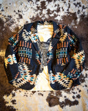 Mesa Mirage Southwestern Print Blazer - Apparel - Lucky & Blessed - Bronco Western Supply Co.