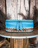 Myra Bag - Chesterock Canyon Make Up Bag in Blue - Gift Items - Myra Bag - Bronco Western Supply Co.