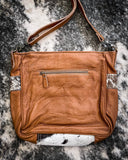 Myra Bag - Genetic Hand Tooled Hair on Hide Crossbody Bag - Bronco Western Supply Co.