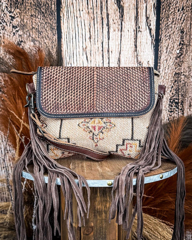 Myra Bag - Sandy Rosewood Hand - Tooled Bag - Purses & Wallets - Myra Bag - Bronco Western Supply Co.