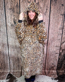 Prowl Leopard Hooded Blanket - Gift Items - Carstens - Bronco Western Supply Co.