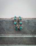 Sam Turquoise Hoop Earrings - Jewelry - Sowell Jewelry - Bronco Western Supply Co.