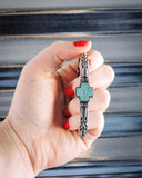 Sierra Stackable Fashion Stretch Bracelet - Jewelry - Blue Tortoise - Bronco Western Supply Co.