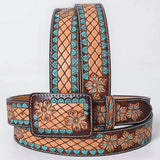 The Sedona Tooled Leather Belt - Apparel - American Darling - Bronco Western Supply Co.