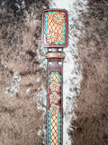The Sedona Tooled Leather Belt - Apparel - American Darling - Bronco Western Supply Co.