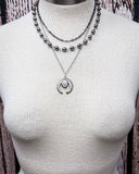 Three Trails Squash Blossom Fashion Necklace - Jewelry - West & Co. - Bronco Western Supply Co.