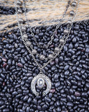 Three Trails Squash Blossom Fashion Necklace - Jewelry - West & Co. - Bronco Western Supply Co.