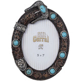Tough 1 - Belt Buckle Oval Picture Frame - Gift Items - Tough 1 - Bronco Western Supply Co.