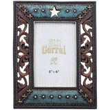 Tough 1 - Star and Scroll Cutout Picture Frame - Gift Items - Tough 1 - Bronco Western Supply Co.