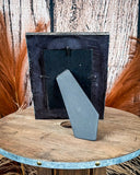 Tough 1 - Turquoise and Silver Picture Frame - Gift Items - Tough 1 - Bronco Western Supply Co.