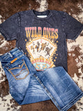 Wild Ones Graphic Tee - Black - Apparel - Lotus Fashion - Bronco Western Supply Co.
