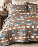 Wrangler Checotah Quilt Set - Home Decor - Carstens - Bronco Western Supply Co.